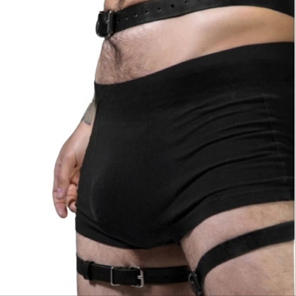 PU garter harness - Picture 2 of 8